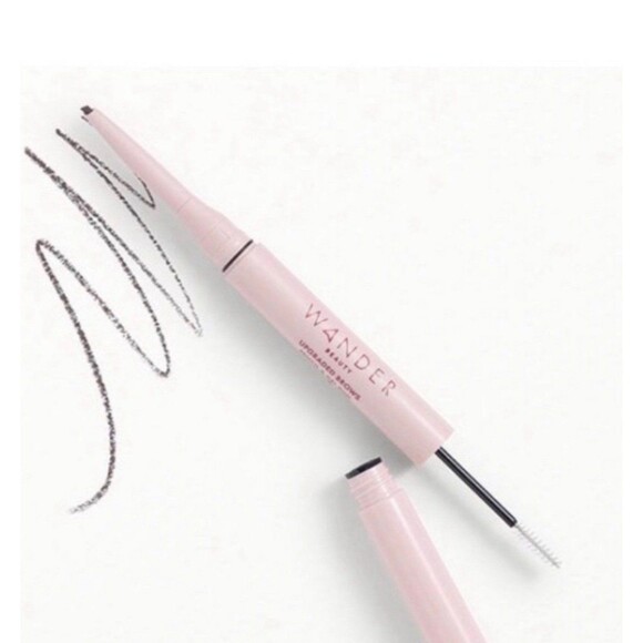 WANDER BEAUTY Upgraded Brows Pencil & Gel Duo Dark Brown 2-in-1 - Picture 3 of 8